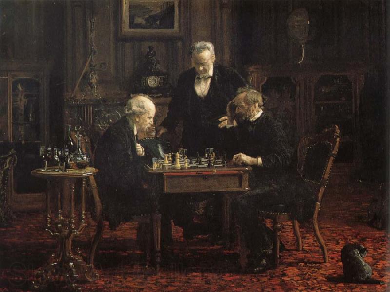 Thomas Eakins Chess Player Germany oil painting art